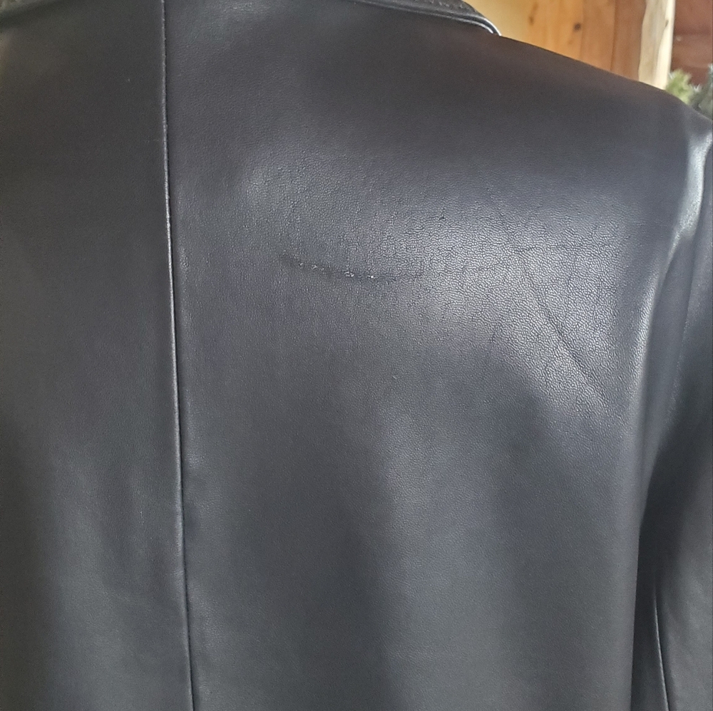 Daniel Cremieux Lambskin Leather Black Mens Jacket - Picture 16 of 16